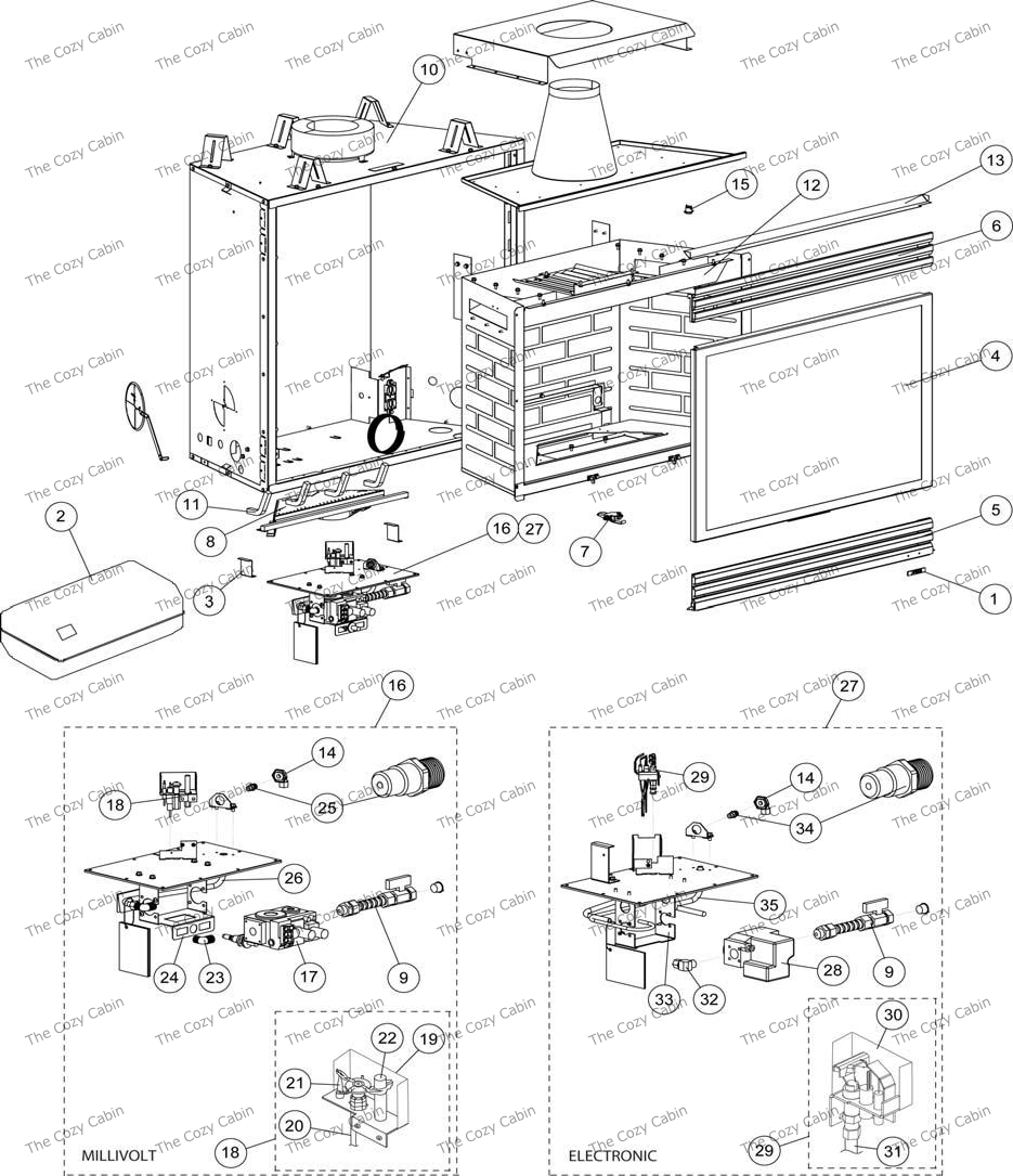 MPB4540CNM (H1926), MPB4540CNE (H1927) (775529MRevNCMPB4540) The Cozy