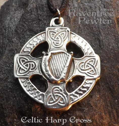Celtic Harp Cross #42HarpCross