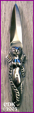 Owl Goddess Athame #19-Athame
