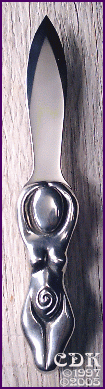 Spiral Goddess Athame SE HourGlass #12-Athame