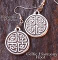 Celtic Harmony Knot - Earrings 13-CelticHarmonyKnotEar