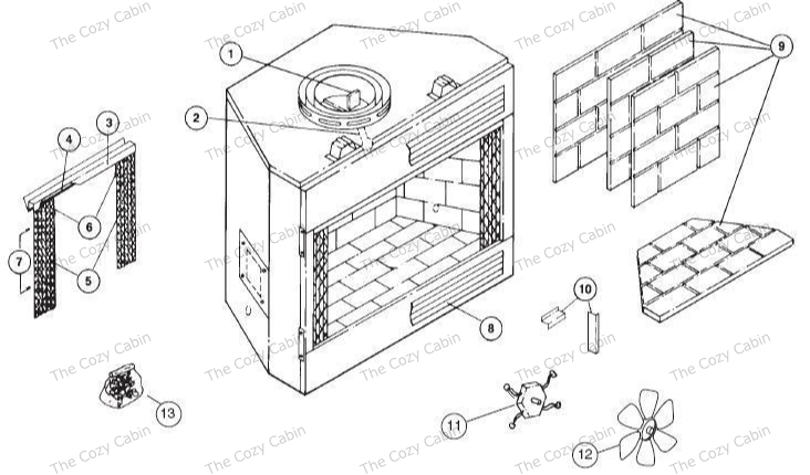 42 MBU MBUC SERIES MBU42 MBUC42 The Cozy Cabin Stove