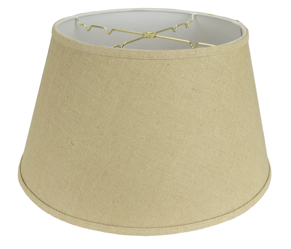 5216 Burlap Floor Lampshade Hardback With Trim Monter Lite Co Inc