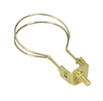 0031 Brass Plated 1.5" Extended Edison Clip 0031