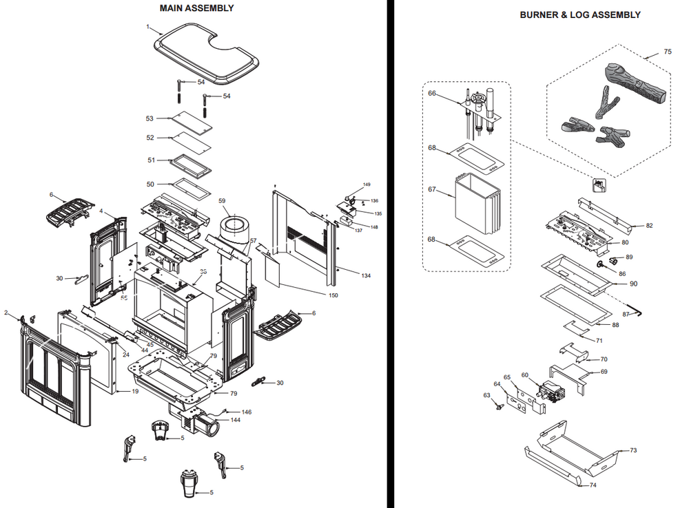 H27 (H27) Cozy Cabin Regency Parts Store