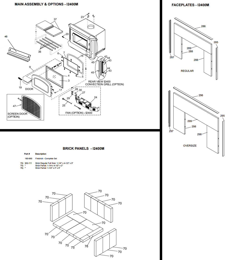 I2400 I2400 Cozy Cabin Regency Parts Store