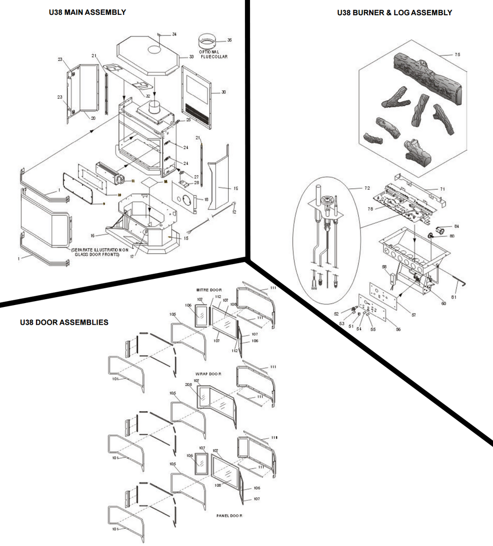 ULTIMATE_U38 (U38) Cozy Cabin Regency Parts Store