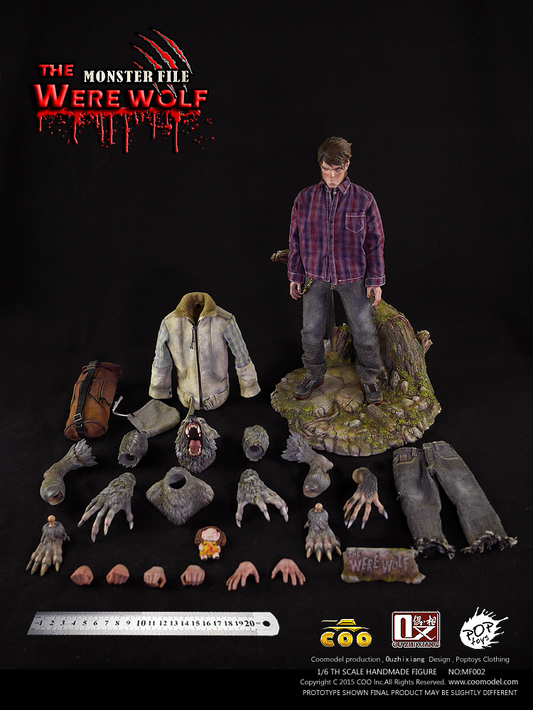 werewolf action figure toys