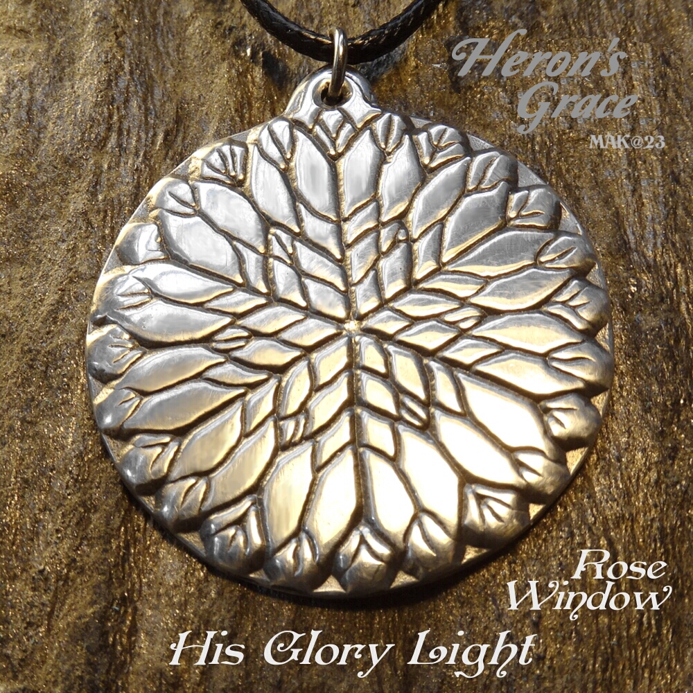 His Glory Light - Rose Window #69-RoseWindow