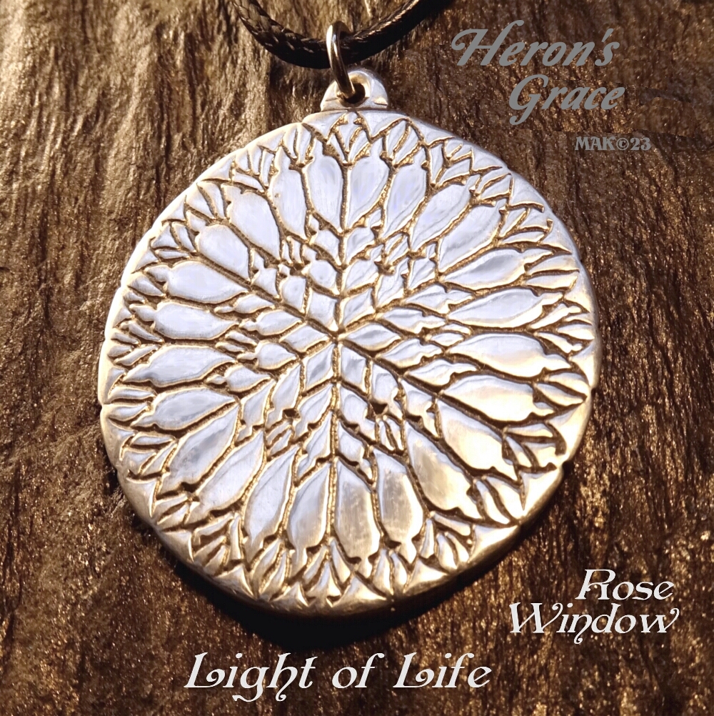 Light of Life - Rose Window #63-RoseWindow