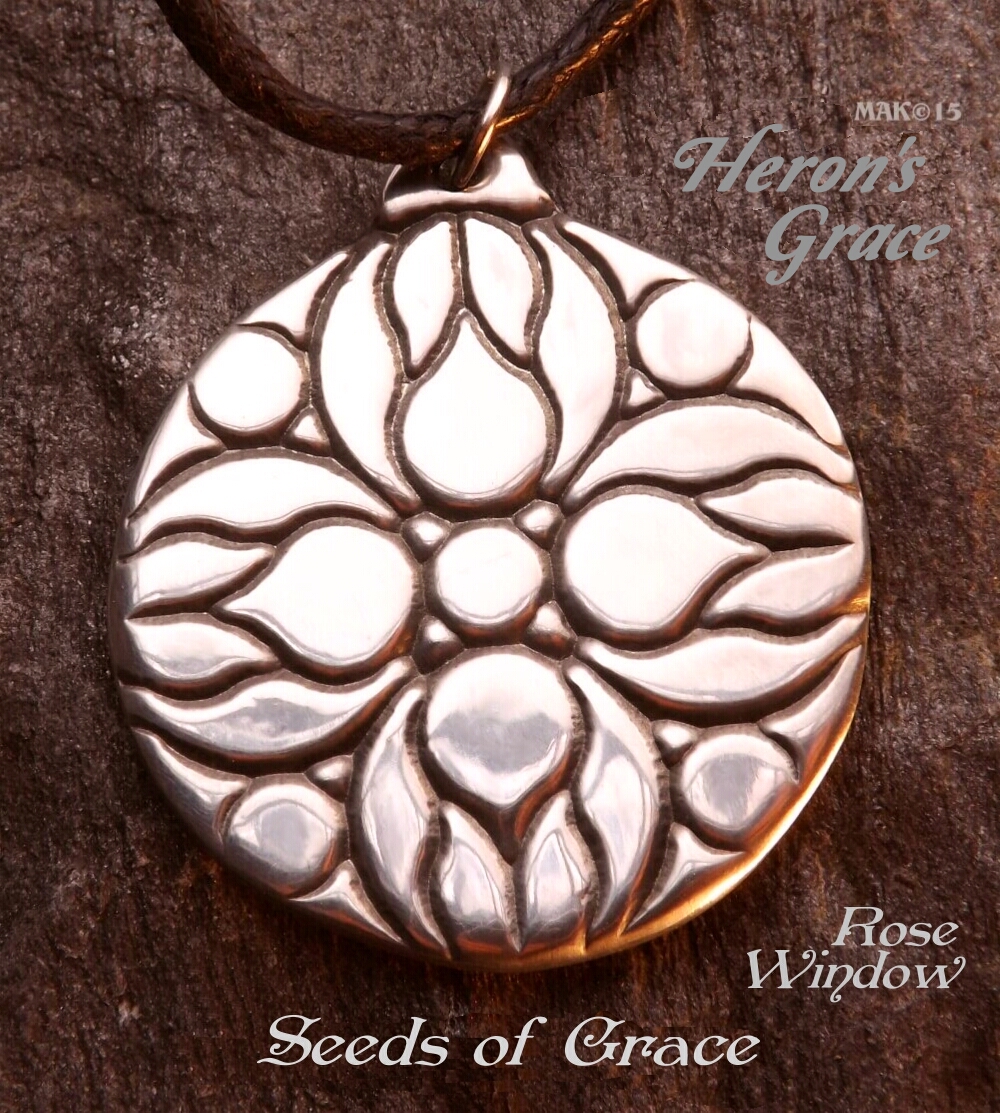 Seeds of Grace - Rose Window #62-RoseWindow