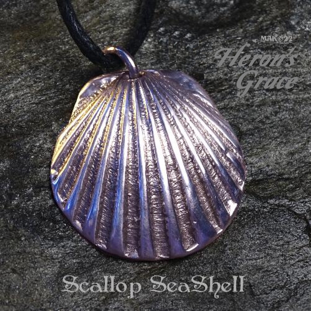 Scallop SeaShell - Medium #061-ScallopSeaShell-M
