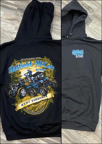 Jerzees Blue Scenic Hoodie (203) Movie Hut