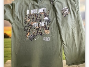 Mud Flyin TShirt Green 166