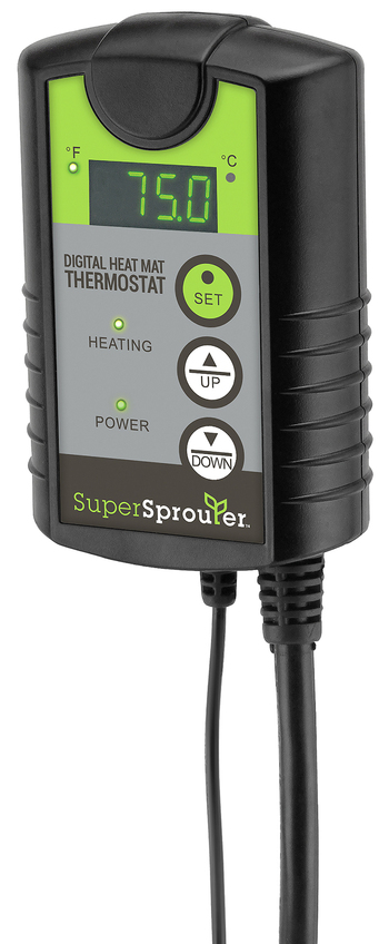SUPER SPROUTER SEEDLING HEAT MAT DIGITAL THERMOSTAT #726700
