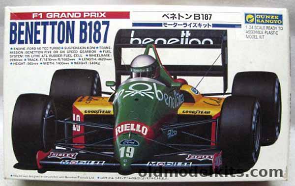 Gunze Sangyo G-471 F1 Benetton B187 (GUZG475) Kitlinx, llc