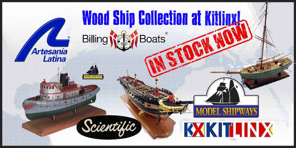 Wood ships in stock
