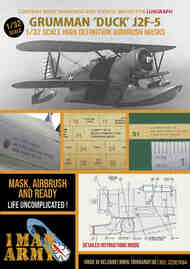 Grumman Duck J2F-5 contains high definition stencilling and basic national insignia paint masks 32DET064
