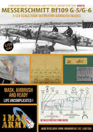 Messerschmitt Bf.109G-5/G-6 high definition airbrush masks #24DET005