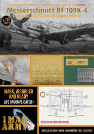 Messerschmitt Bf.109K-4 contains high definition stencilling and basic national insignia paint masks #32DET053