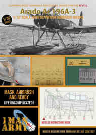 Arado Ar.196A-3 contains high definition stencilling and basic national insignia paint masks #32DET057