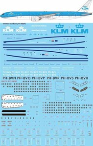  26 Decals  1/144 KLM New livery Boeing 777-306ER* STS44321
