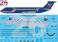 Air UK BAC 1-11-400 Decal #STS44388