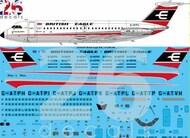 British Eagle BAC 1-11-200,300,400 Decal #STS44391