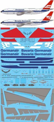 Germanair/Bavaria Germanair Airbus A300B4 #STS44418