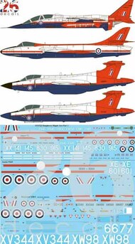  26 Decals  1/72 Raspberry Ripple Jets Part 1 STS7221