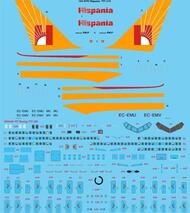 Hispania 757-23A laser decal with screen print details #TS144-1070