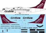 CityFlyer Express ATR-42-300 laser decal #TS144-1344