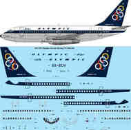 Olympic Boeing 737-284/Adv laser decal #TS144-1397