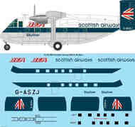 BEA Shorts Skyvan Skyliner Laser decal #TS72252