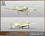  3D Wild  1/350 1930s IJN Nakajima B5N2 "Kate" kit (pack of 6) 3D-DAC05
