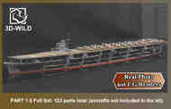  3D Wild  1/350 IJN Shokaku Aircraft Carrier (1941) Deck & Hangar Set - BOX I Deck Parts 3D-DAD05