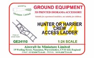  AIM - Ground Equipment  1/24 Hawker Hunter F.6 & BAe Harrier GR.3 Crew Ladder GE24110