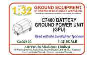 AIM - Ground Equipment  1/32 E7400 Battery Ground Power Unit (GPU) - as used with the Eurofighter Typhoon - Pre-Order Item GE32190