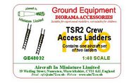  AIM - Ground Equipment  1/48 BAC TSR-2 Crew Access Ladder Set (set of 2 ladders) GE48033