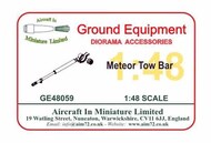  AIM - Ground Equipment  1/48 Gloster Meteor Tow Bar GE48059