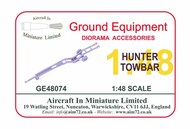  AIM - Ground Equipment  1/48 Hunter Tow Bar GE48074