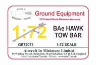  AIM - Ground Equipment  1/72 Hawk Towbar GE72071