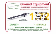  AIM - Ground Equipment  1/72 Hawk Tow Bar Tow Bar* GE72073