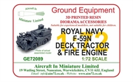 Royal Navy F-59N deck tractor & fire engine #GE72089