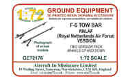  AIM - Ground Equipment  1/72 F-5 RNLAF Tow Bar GE72176