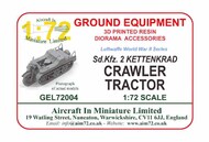  AIM - Ground Equipment  1/72 Kettenkrad Sd Kfz.2 - Luftwaffe Half-track Tractor - WWII 3d-printed GEL72004