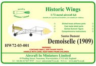  AIM - Historic Wings  1/72 Santos Dumont Demoiselle (1911) HW7203001