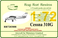 Rug Rat Resins 1//72 Cessna 310F # RR7203005