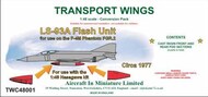  AIM - Transport Wings  1/48 RAF Phantom LS-93A Flash Pod conversion set TWC48001