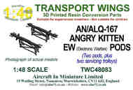 AN/ALQ-167 Angry Kitten EW Pods (two pack) #TWC48083